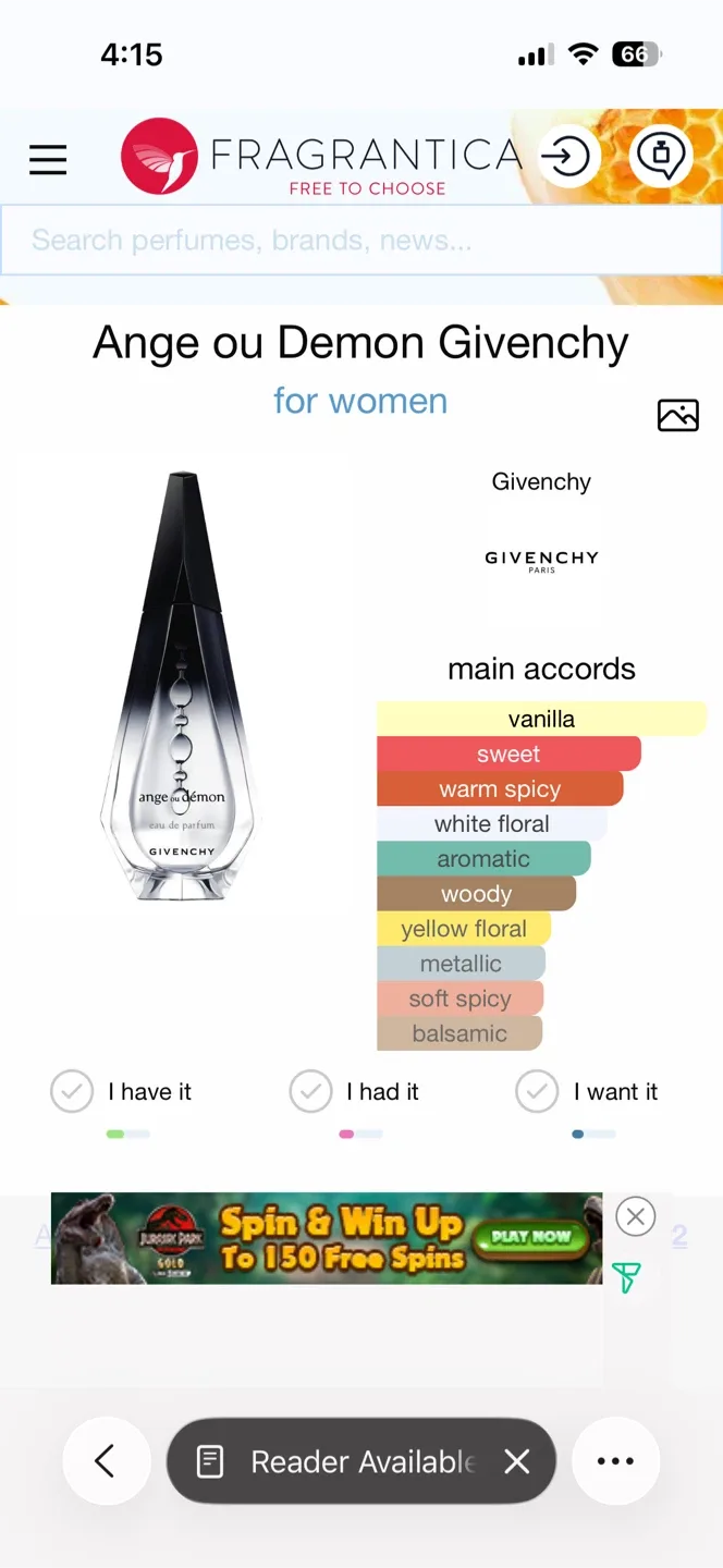 Givenchy Ange ou Demon Perfume image indicator(2)