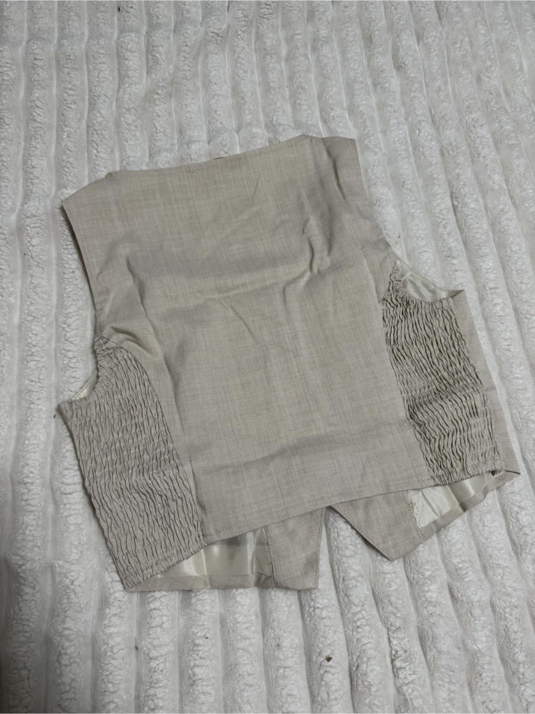 Beige Waist Coat - photo 2