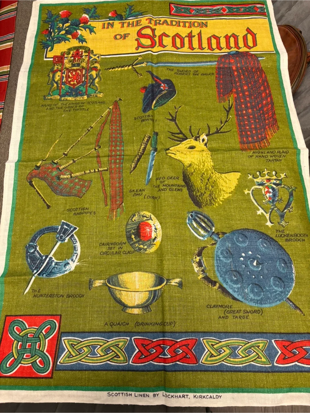 Scottish Linen Tea Towel by Lockhart image indicator(2)