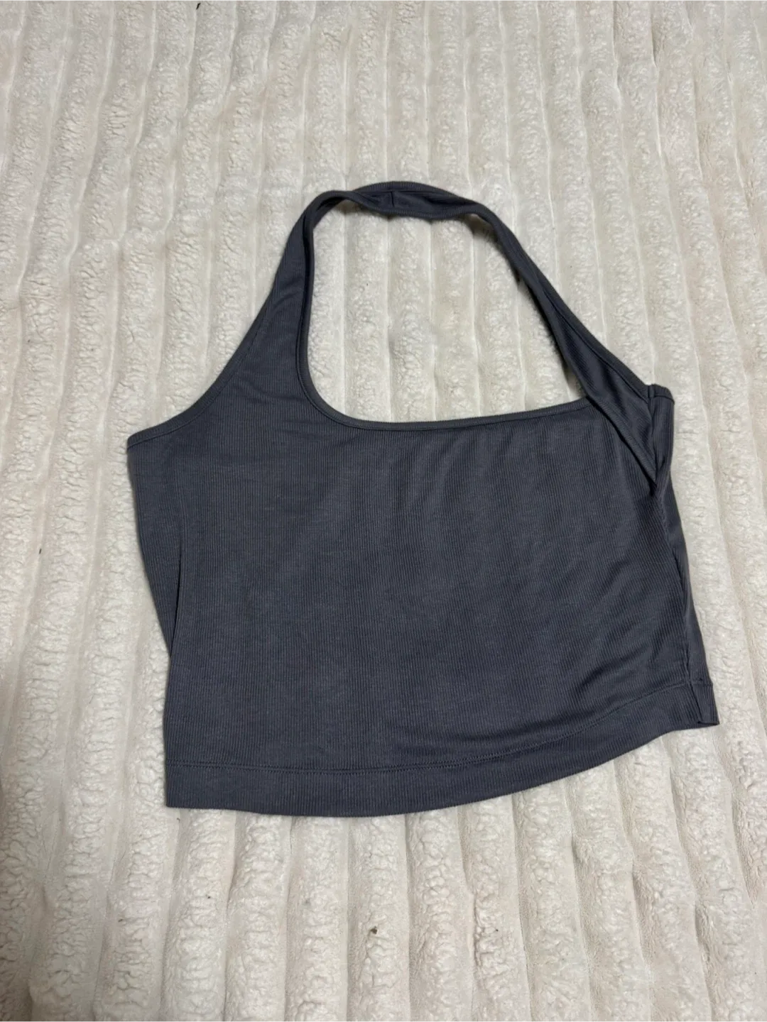 Asymmetrical Halter Top