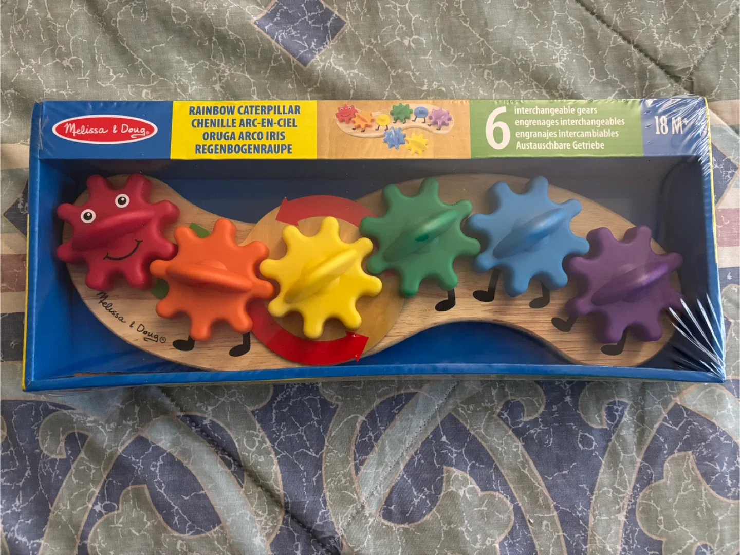 Melissa & Doug Rainbow Caterpillar Toy (New)