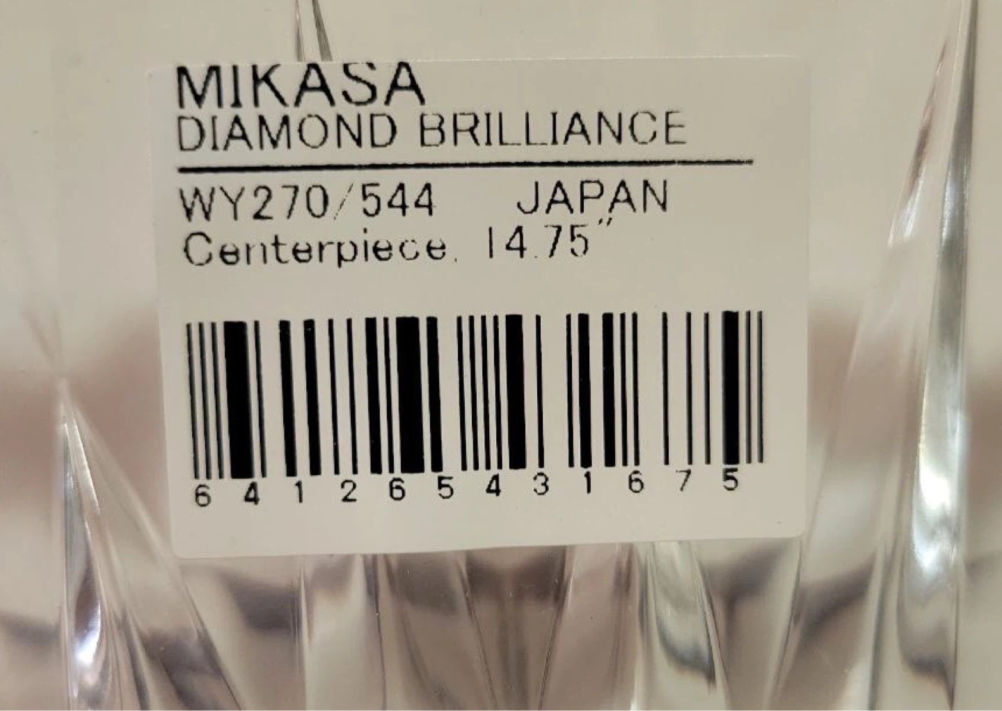 Mikasa Diamond Brilliance Crystal Bowl - photo 5