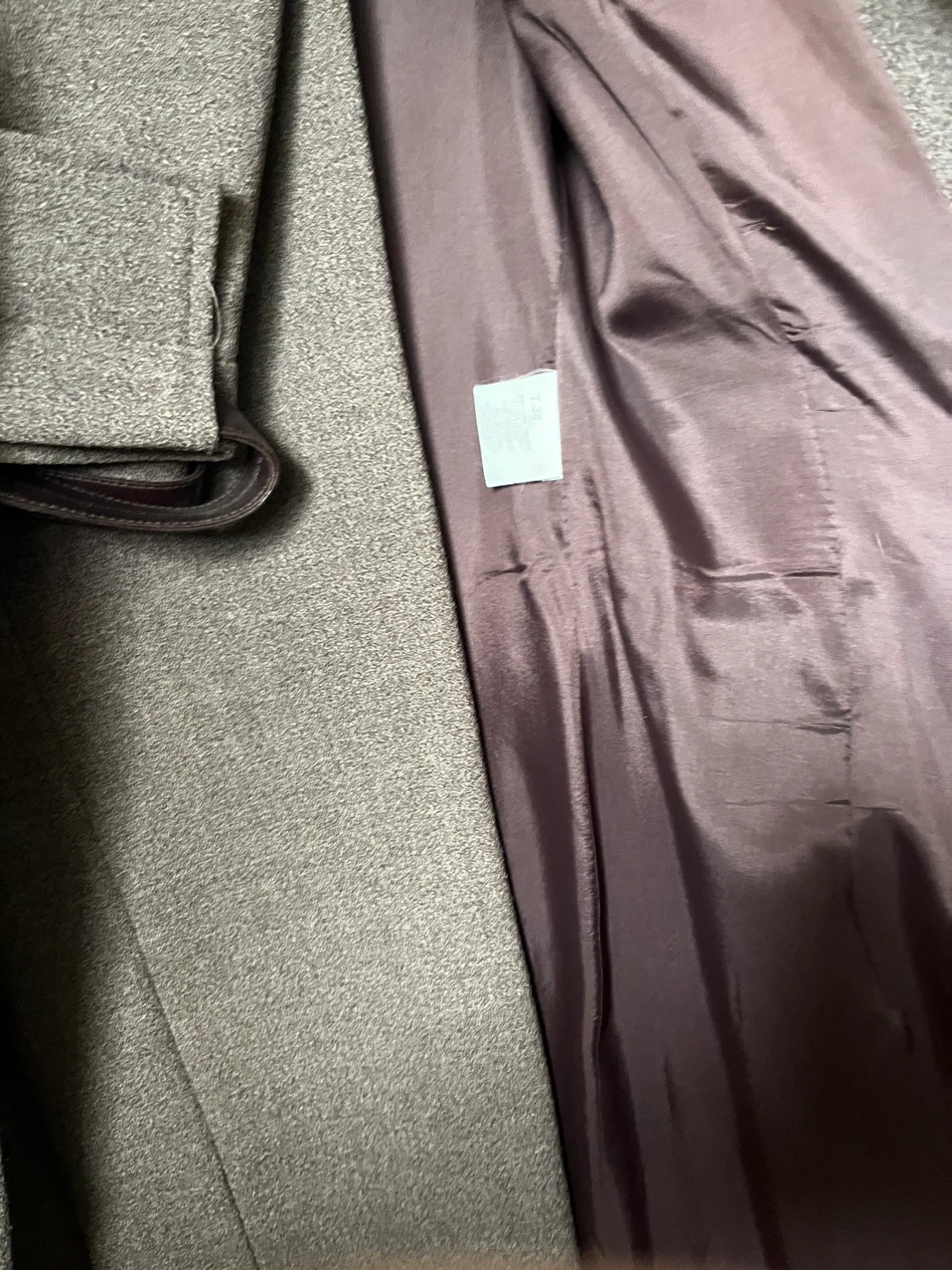 Maniganse Paris Brown jacket suit Size S - photo 3