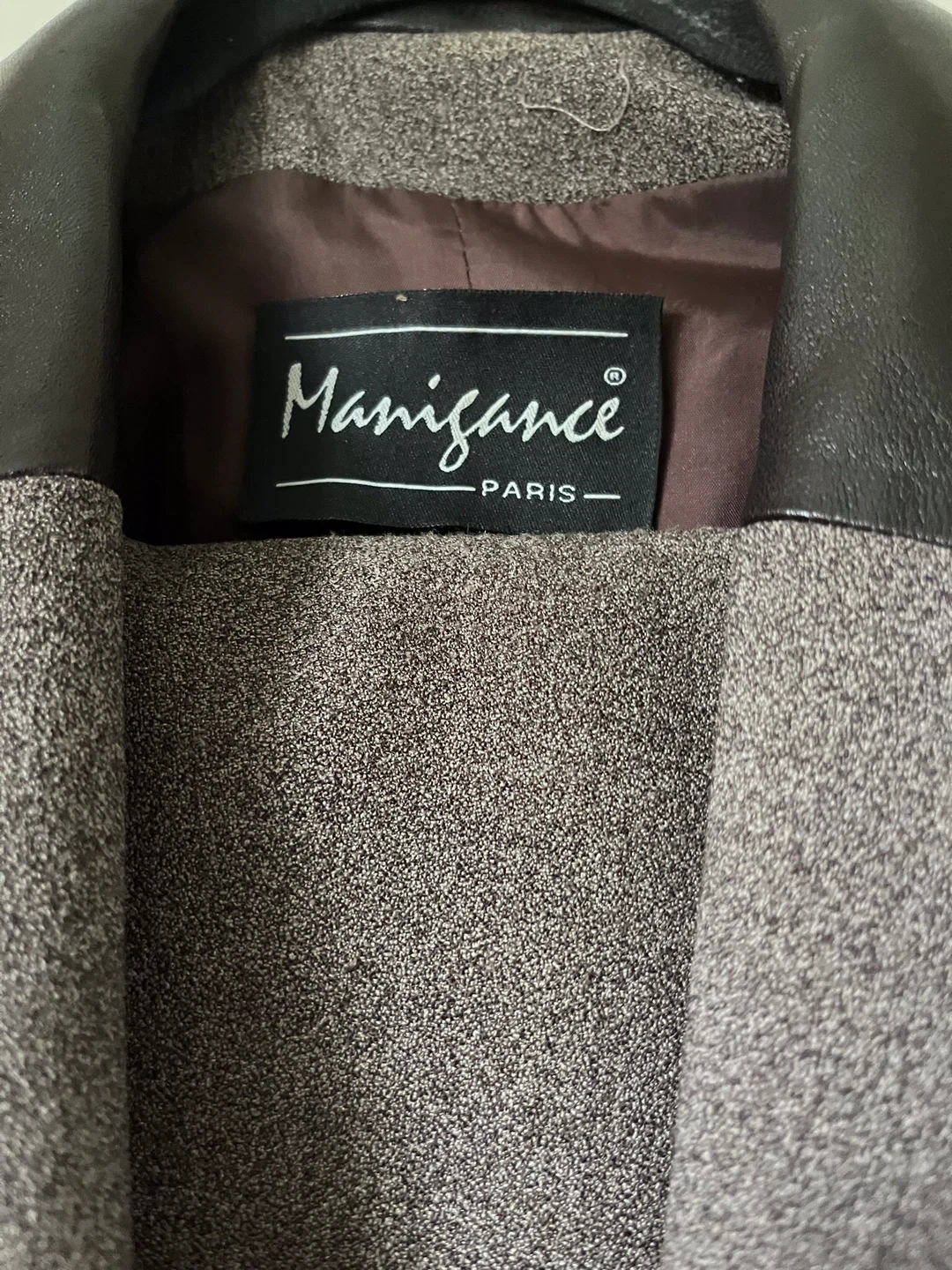 Maniganse Paris Brown jacket suit Size S - photo 4