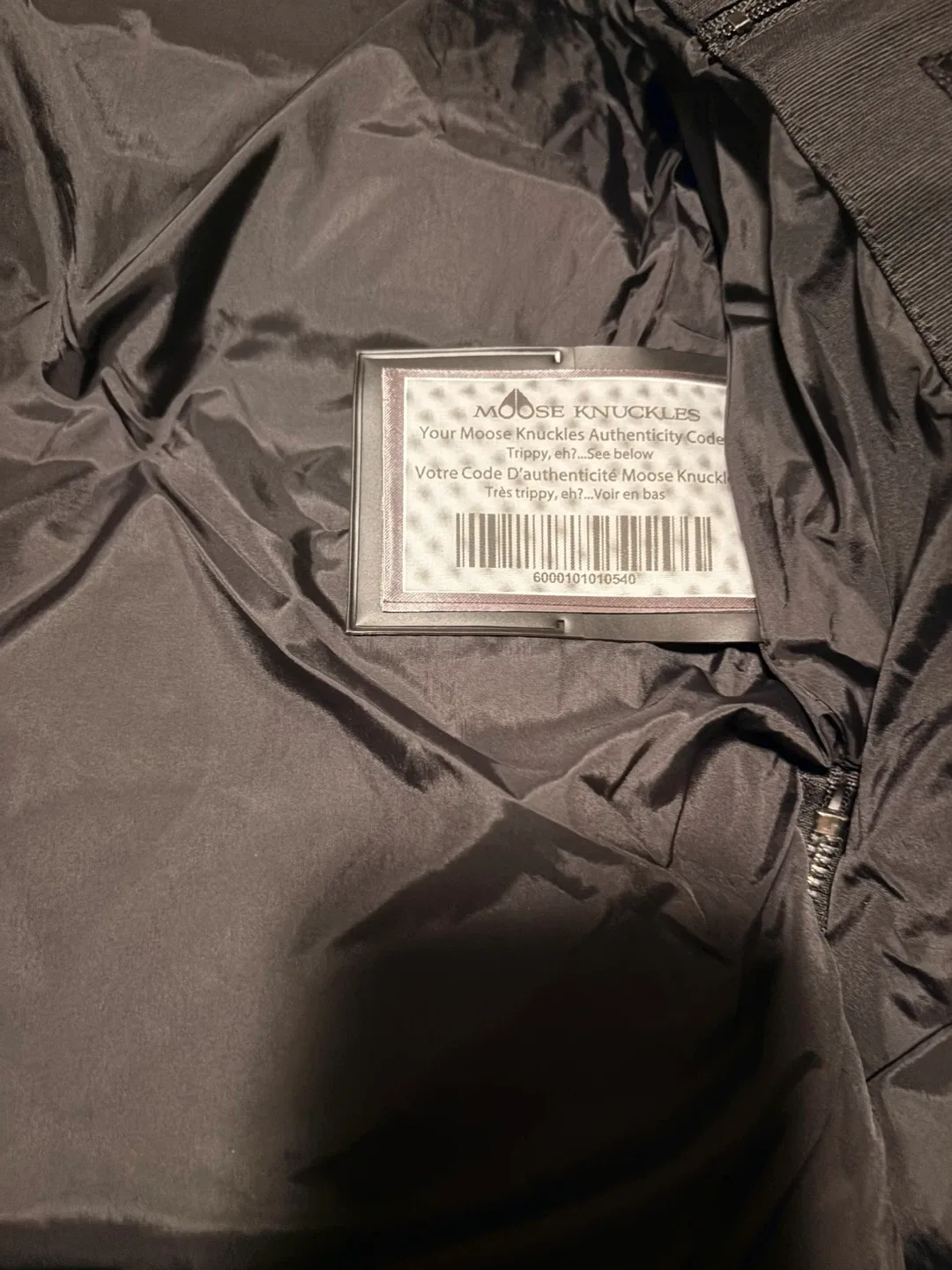 Moose Knuckles Black Down puffer Jacket image indicator(3)