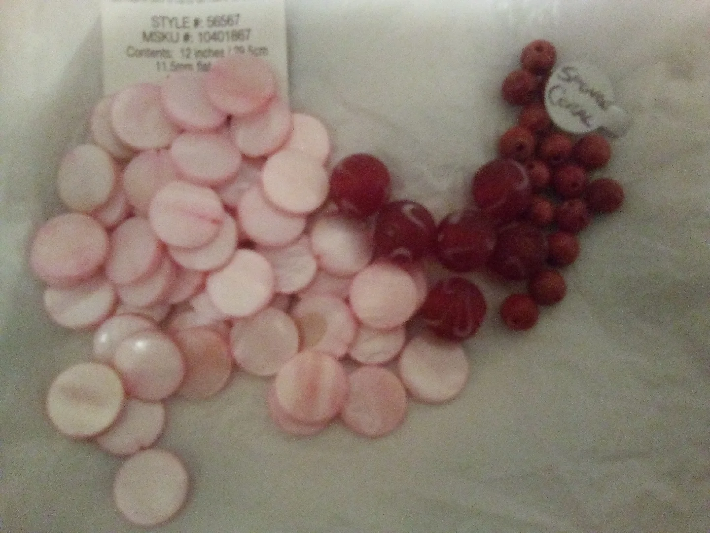 Beads - Pink & Red thumbnail