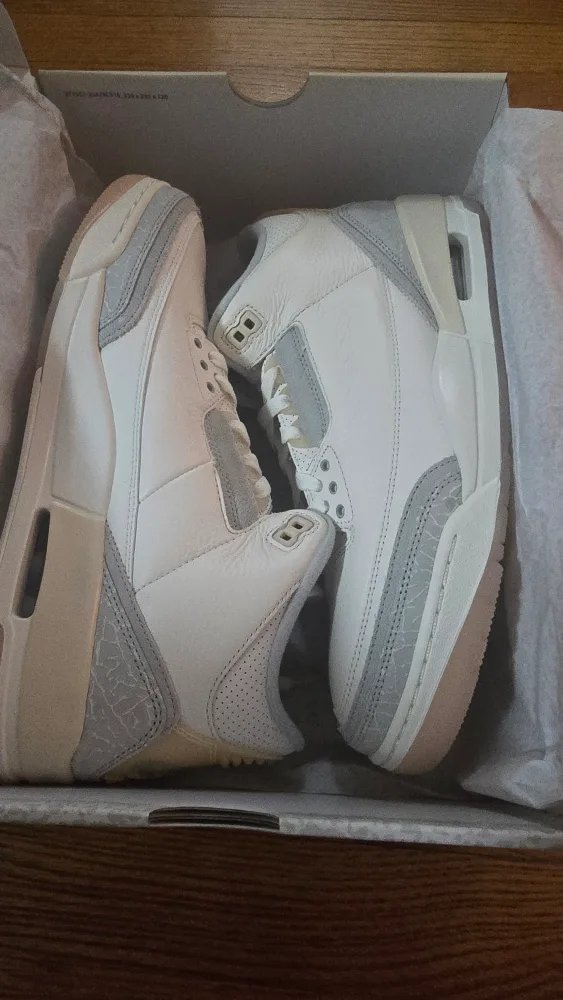 Nike Air Jordan 3 Retro Craft Ivory Size 10 image indicator(2)