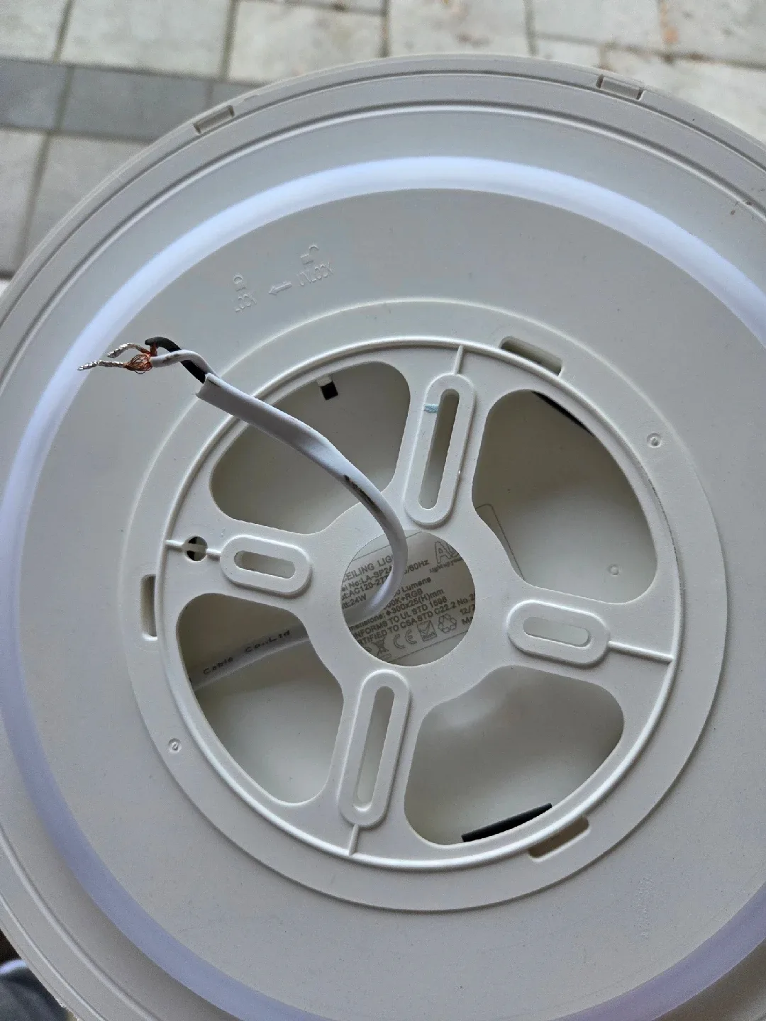 Smart LED Ceiling Light LA-SP2412 image indicator(2)