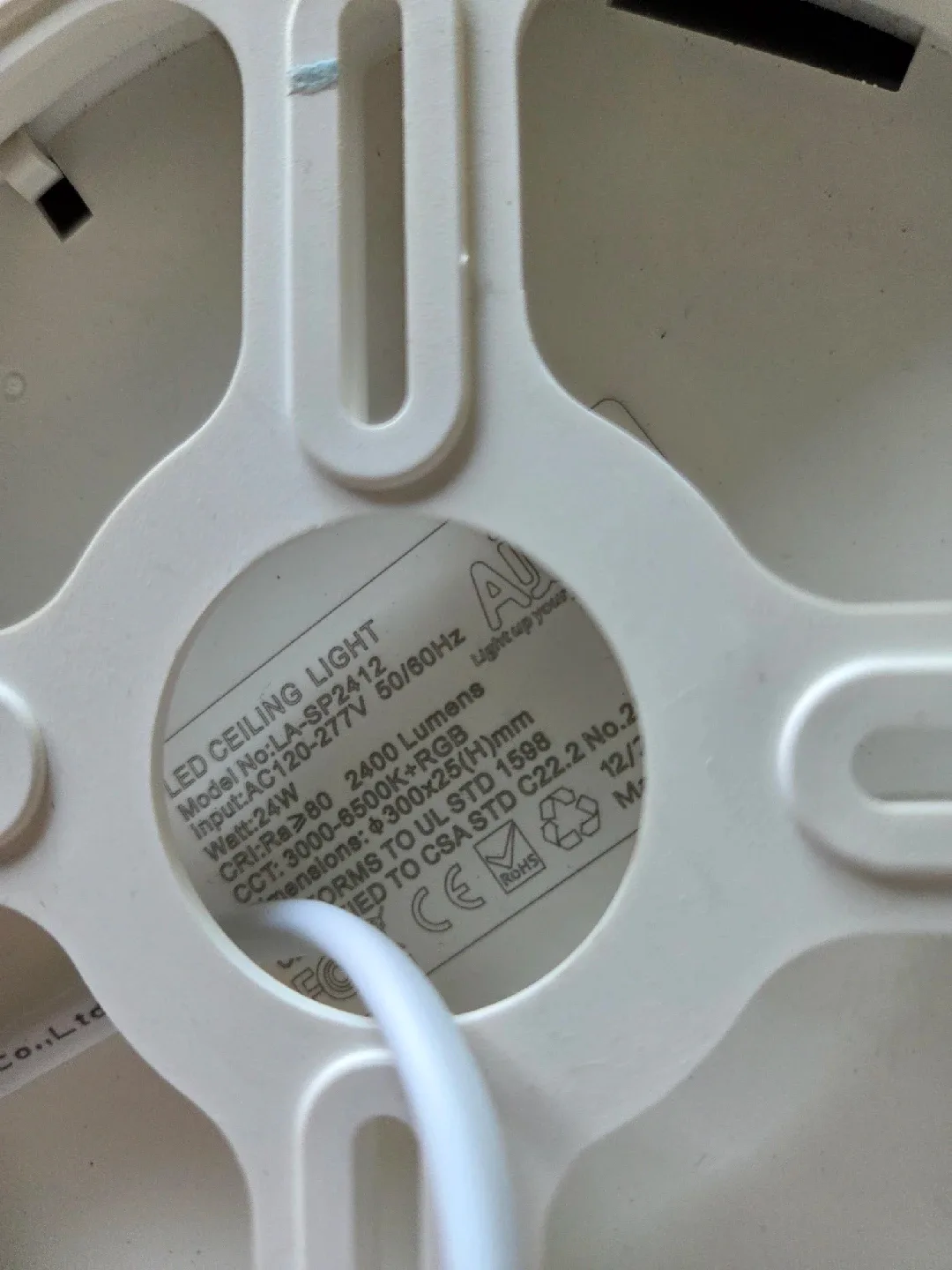 Smart LED Ceiling Light LA-SP2412 image indicator(3)