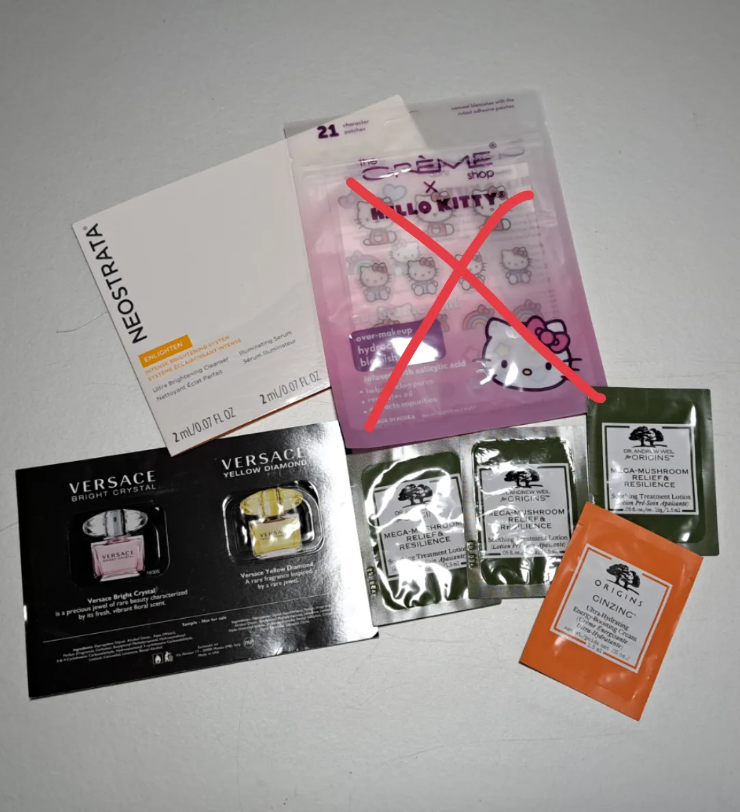 Skincare Samples: Neostrata, Origins, Versace thumbnail