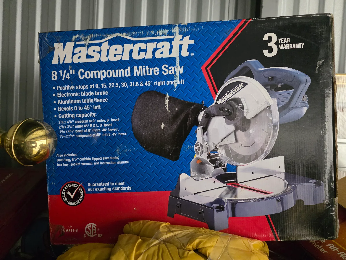Mastercraft 8 1/4" Compound Mitre Saw & Belt Sander image indicator(2)