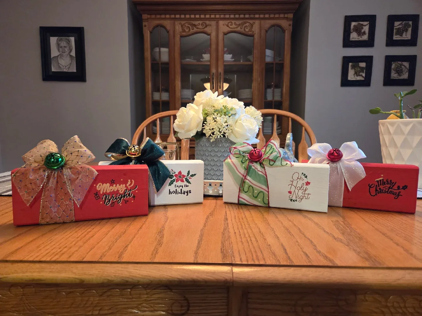 Christmas wood signs