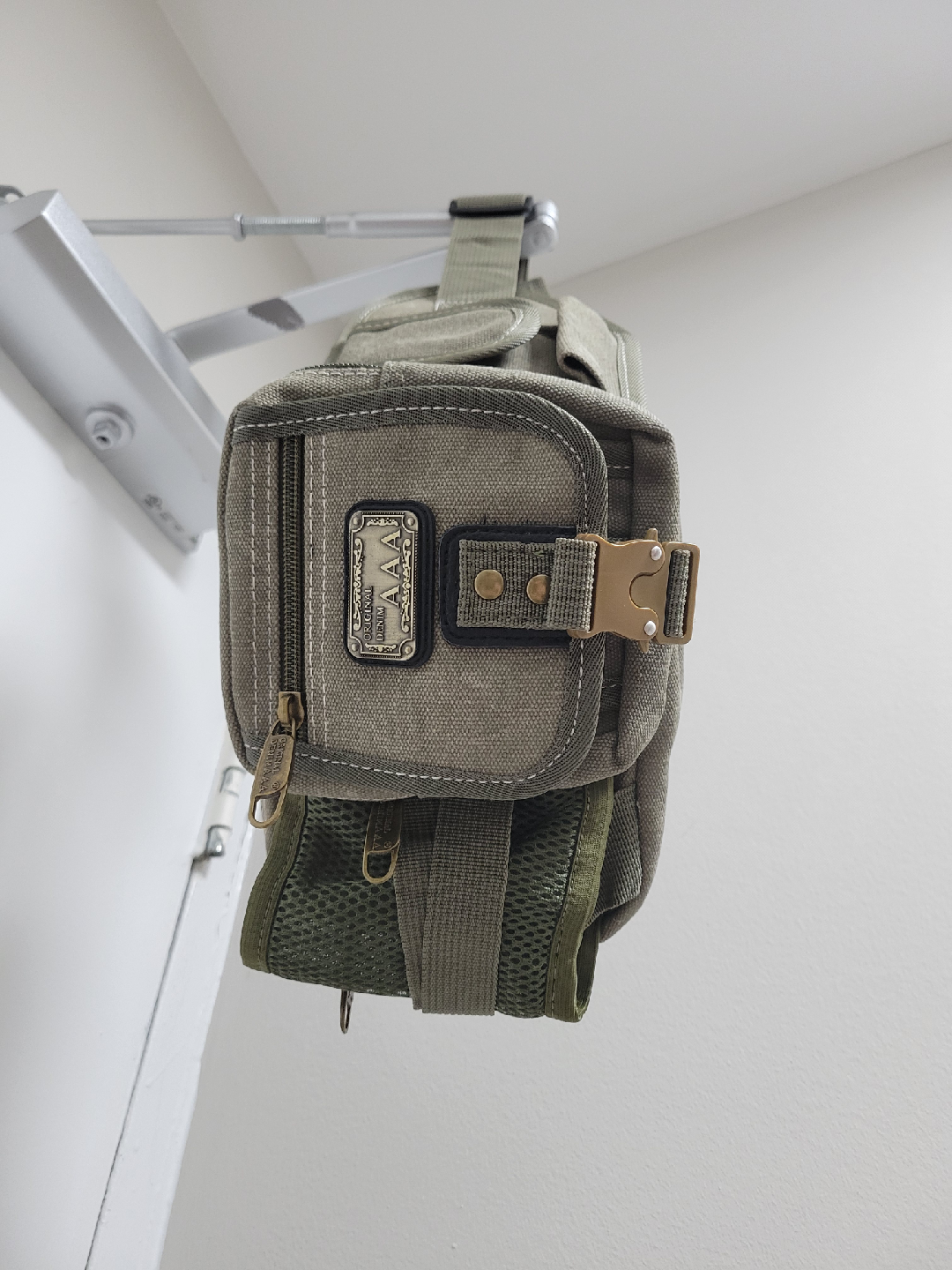 AAA Olive Green Canvas Funny Pack