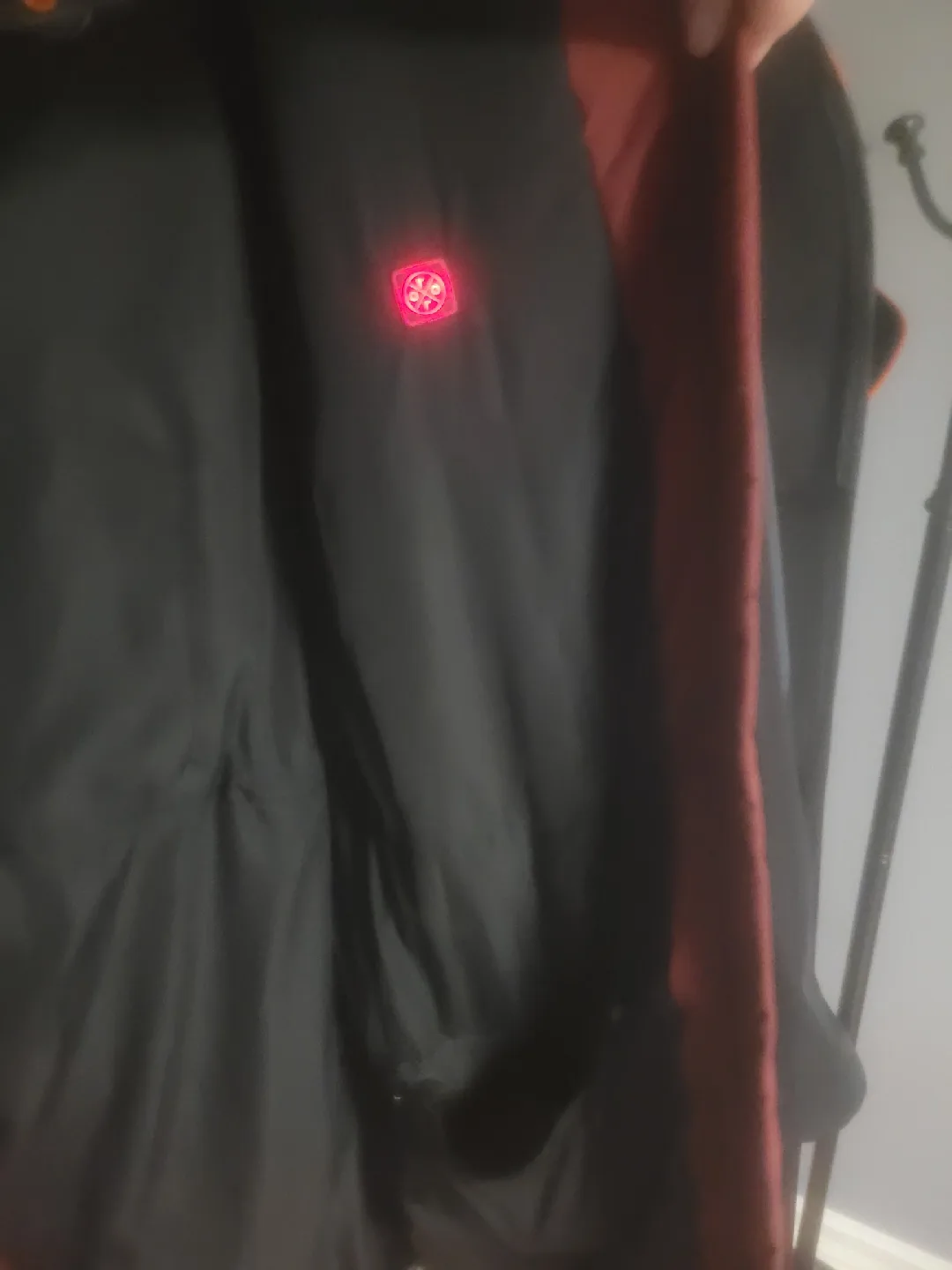 ORORO Heated Parka - Burgundy - Size M image indicator(5)