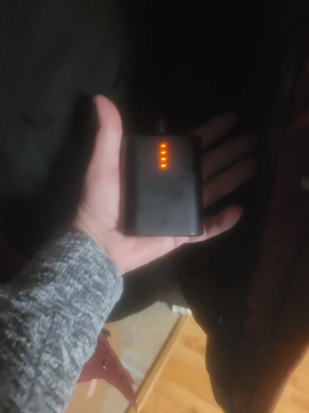 ORORO Heated Parka - Burgundy - Size M image indicator(6)