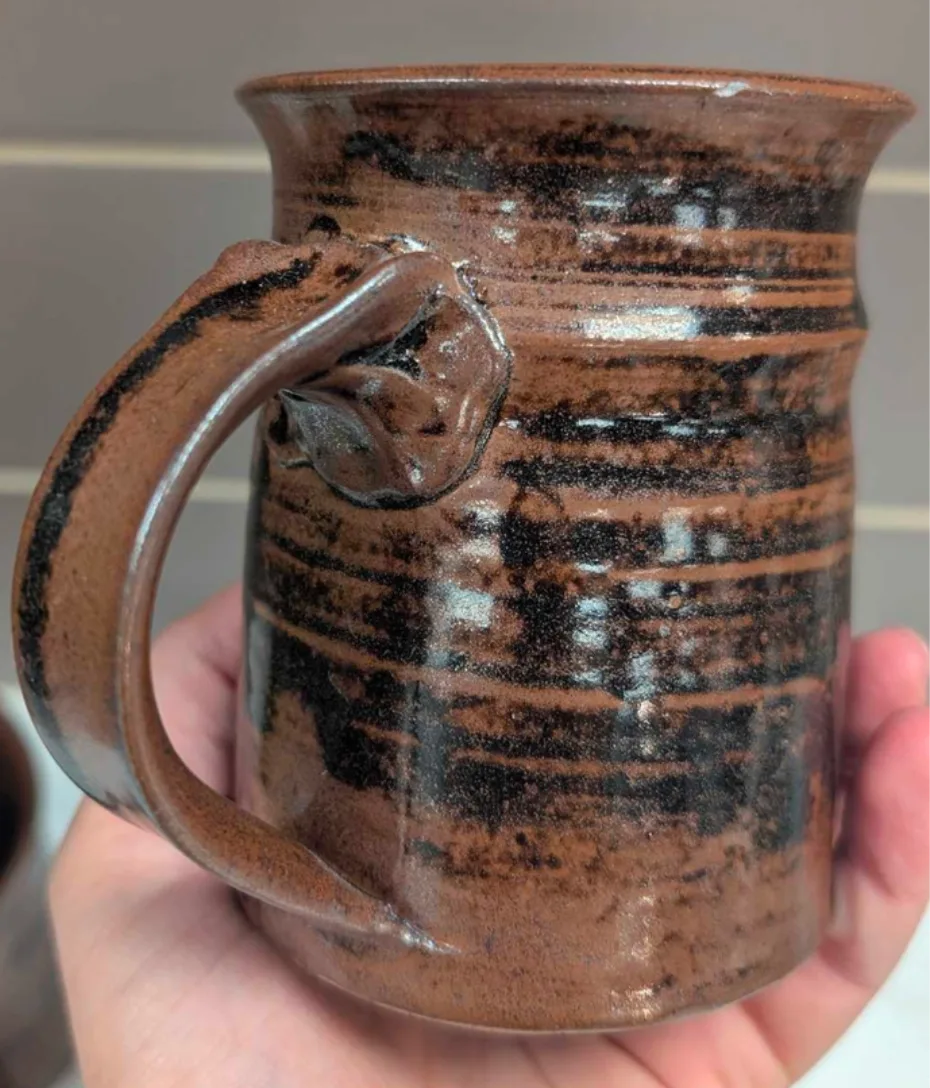 Stoneware Mug - Brown & Black image indicator(3)