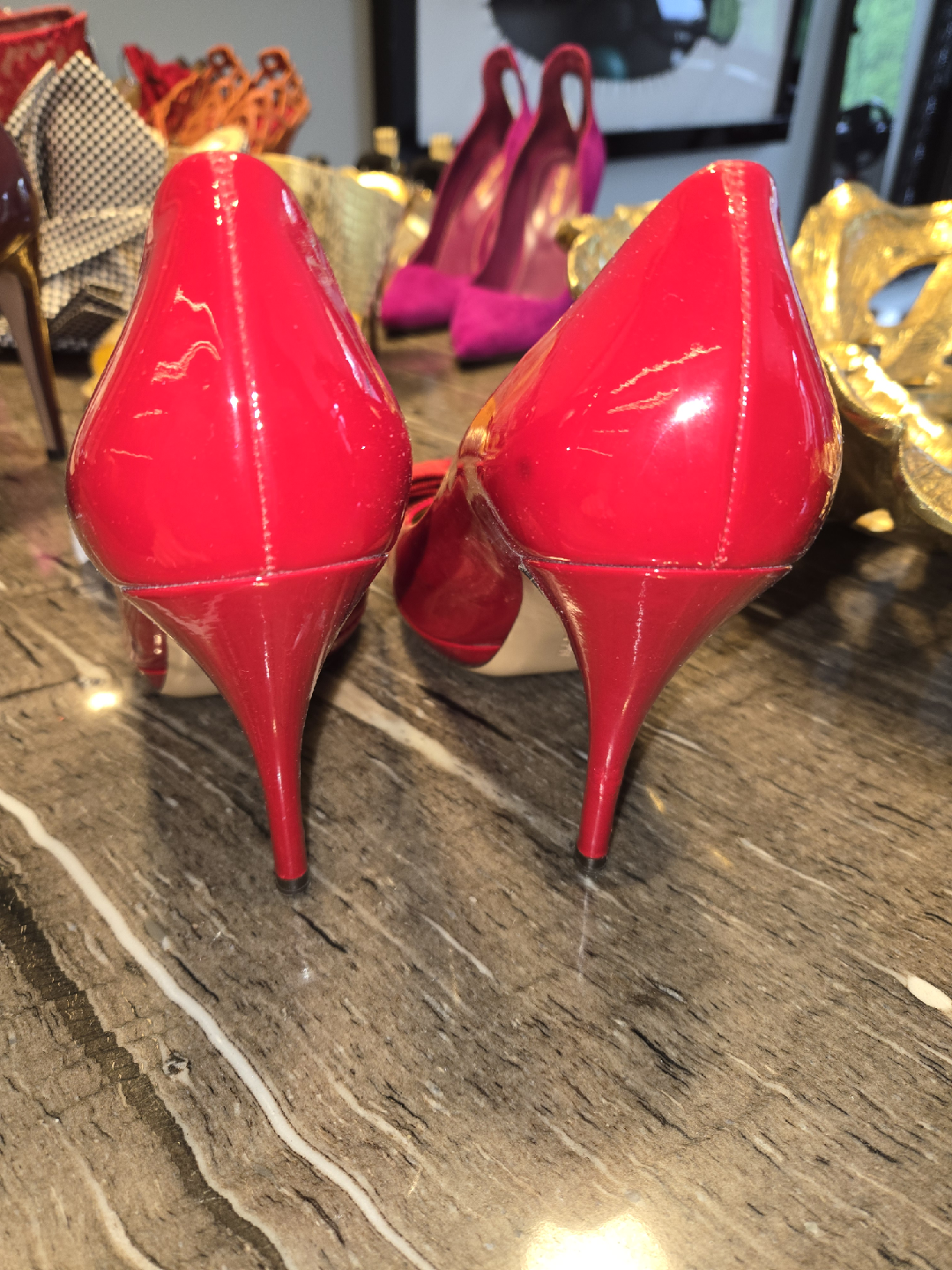 Salvatore Ferragamo Red Heels - photo 2