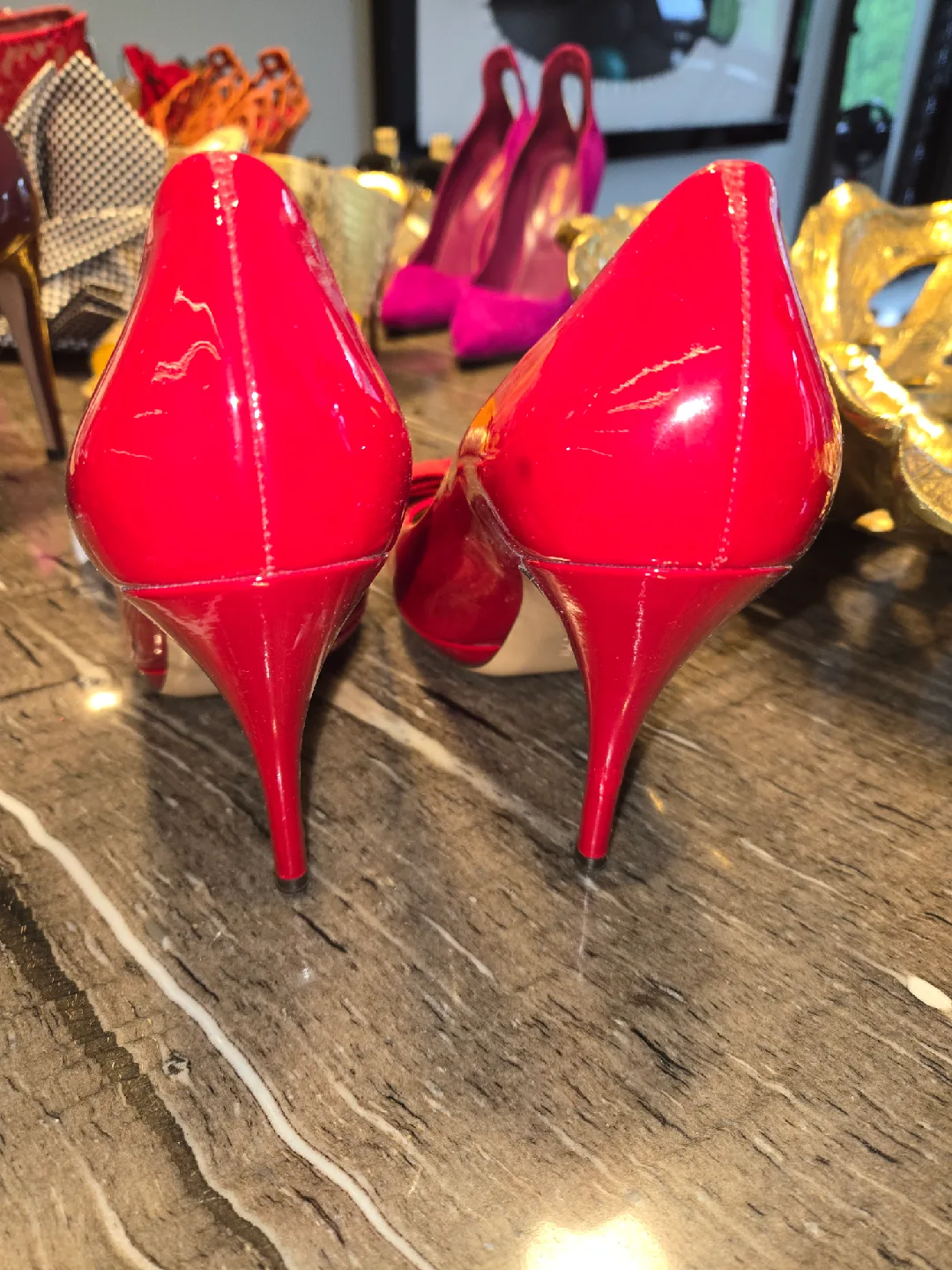 Salvatore Ferragamo Red Heels image indicator(2)