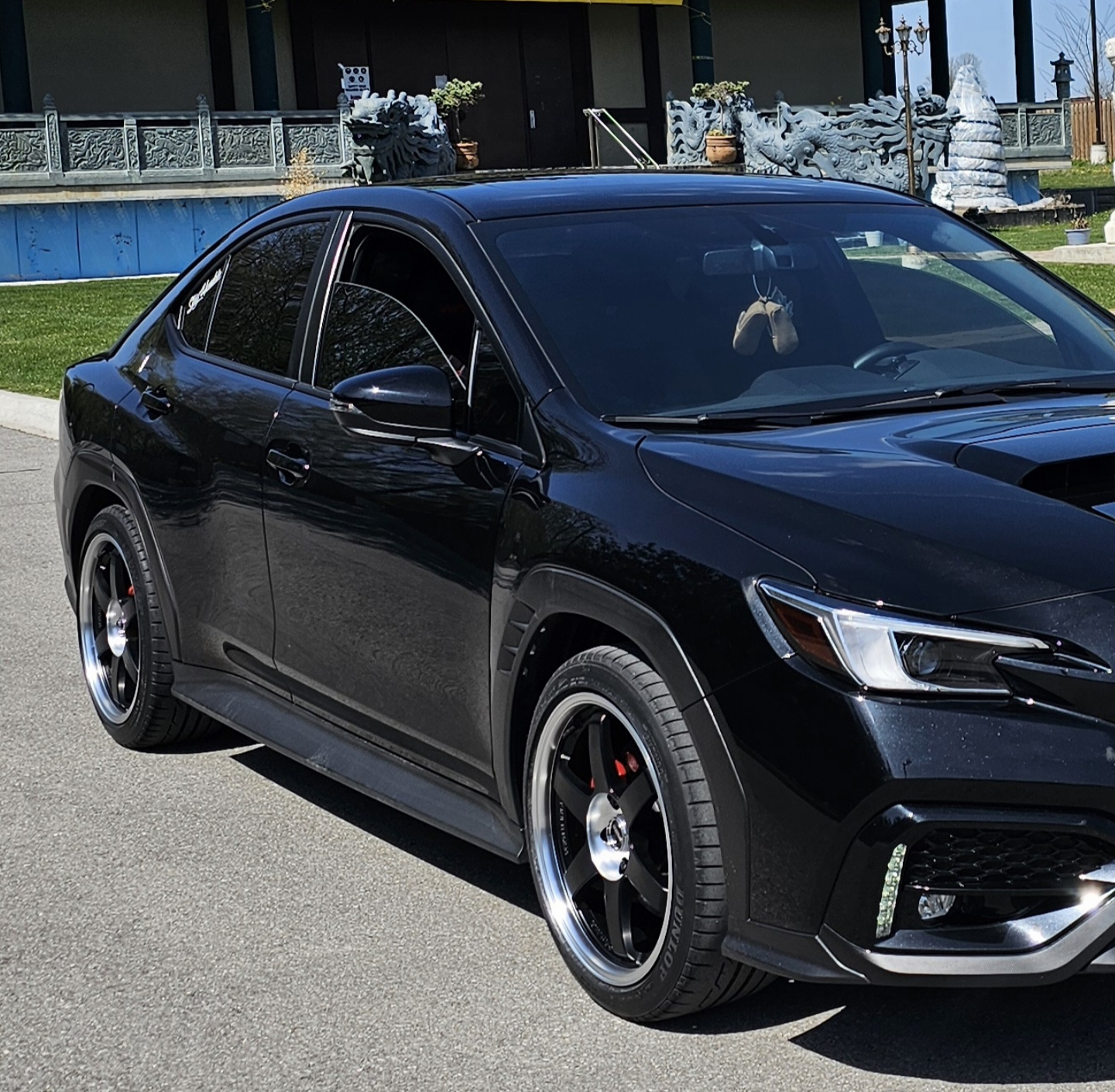 Subaru WRX 2022 Wheels + OEM Dunlop Tires - photo 2