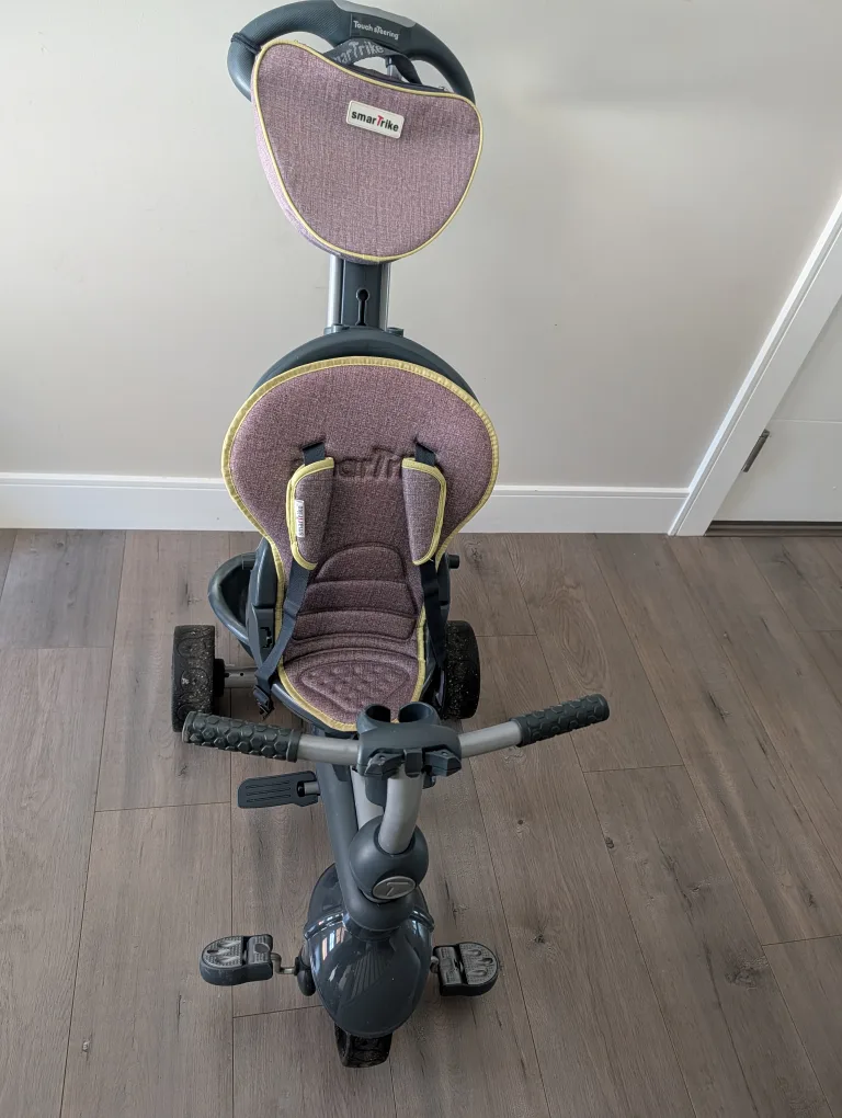 smarTrike Grey and Purple Tricycle 🧡