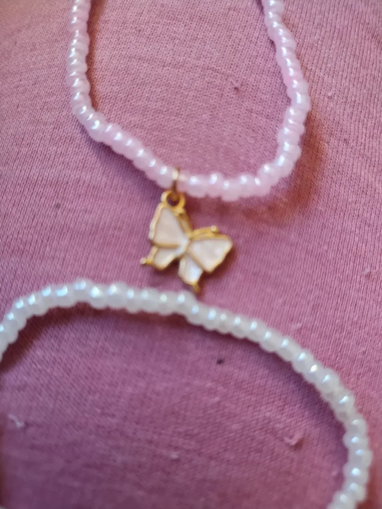 Butterfly Beaded Bracelets - Set of 5 image indicator(3)