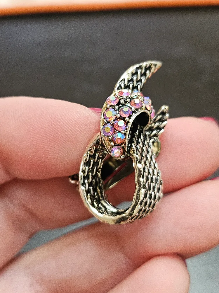 Vintage Clip BSK clip On Earrings 1960s image indicator(2)