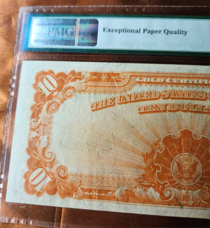 $10 1922 Gold Certificate image indicator(7)