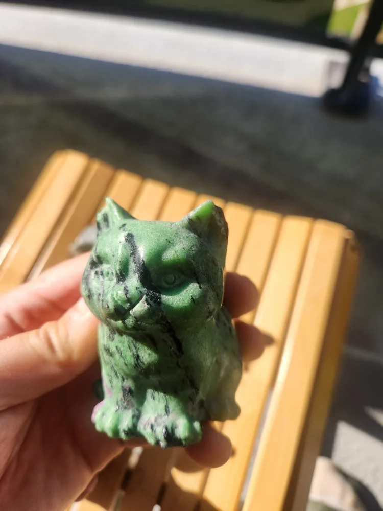 Crystal Cat Carvings - Set of 4 image indicator(5)