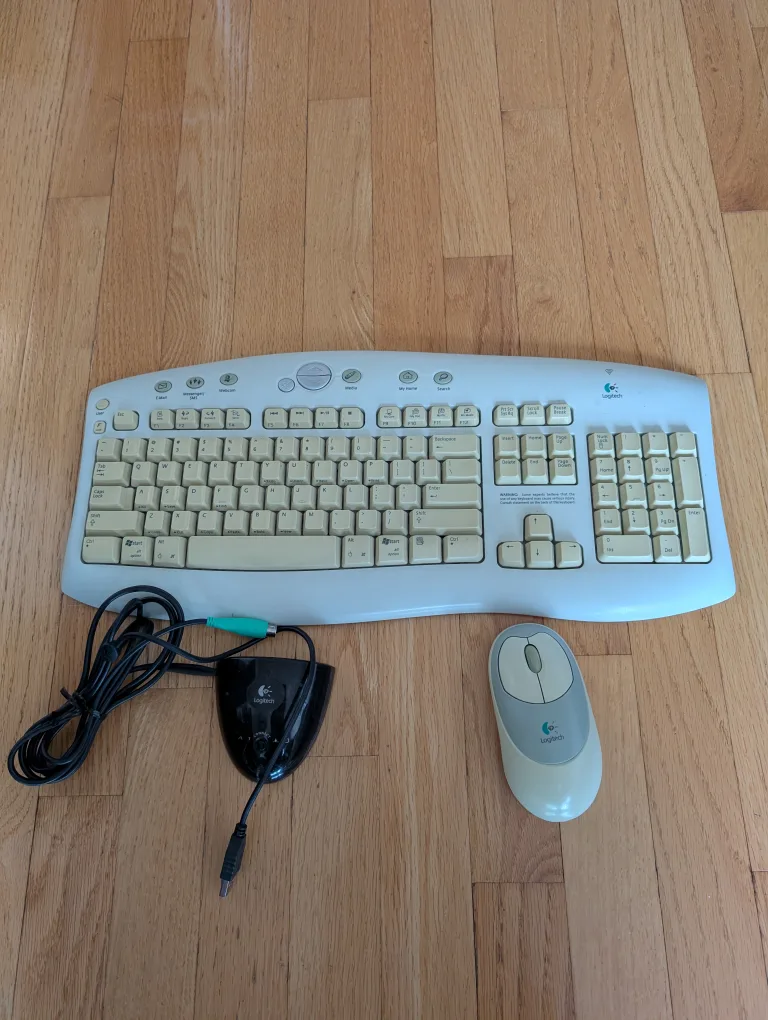 Logitech Cordless Desktop Keyboard and Mouse