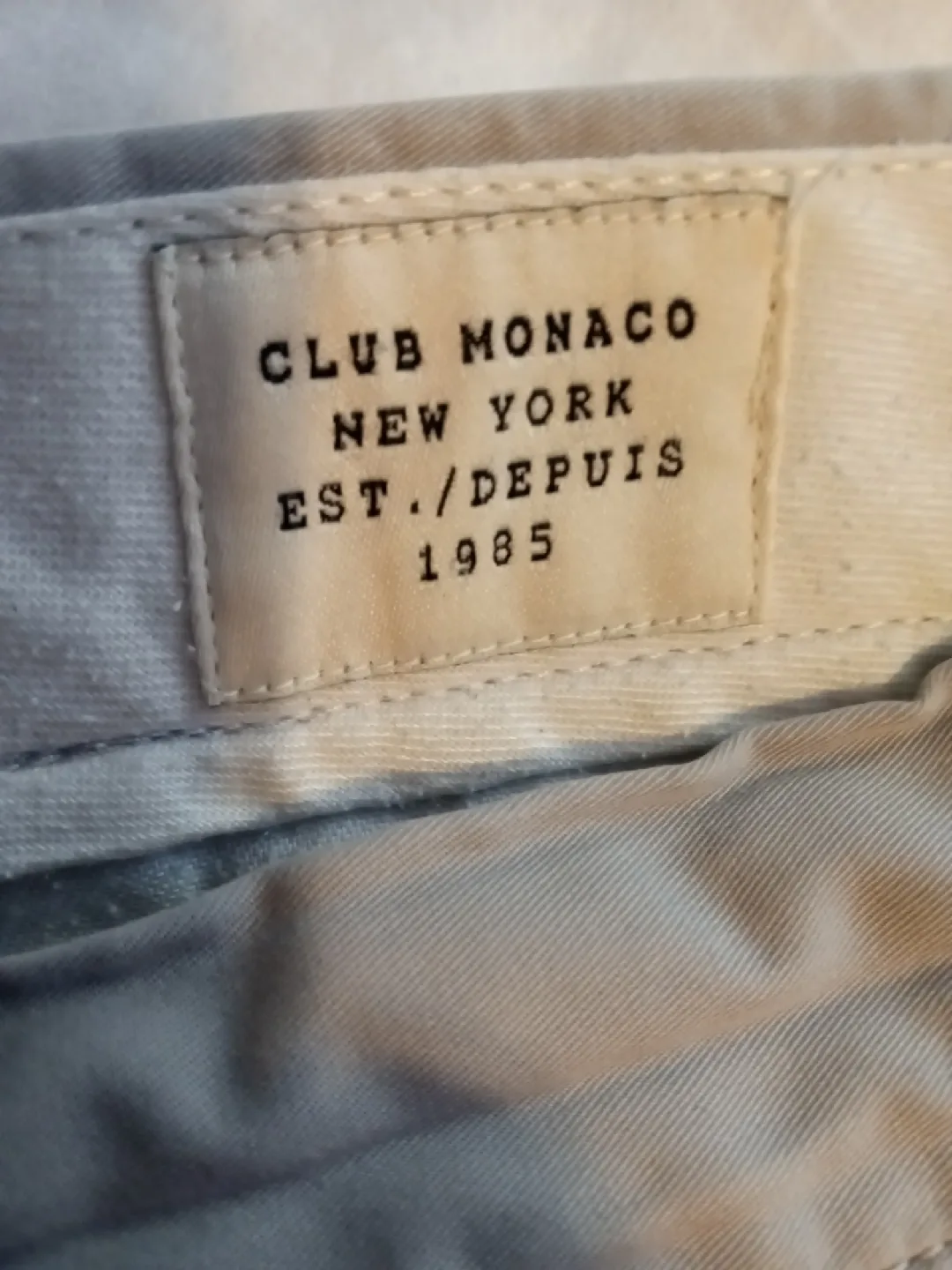 Club Monaco Dress Pants - Light Grey image indicator(2)