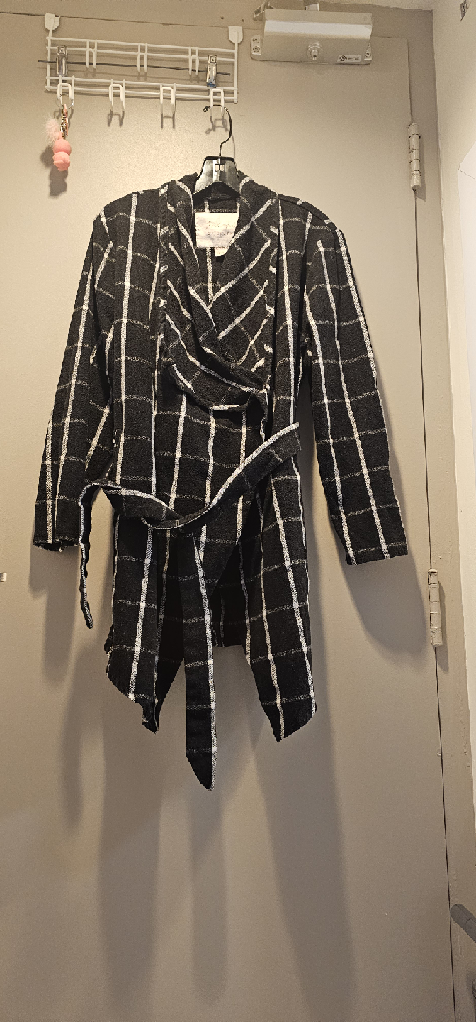 Revamped Outerwear Plaid Jacket - Size XL/TG