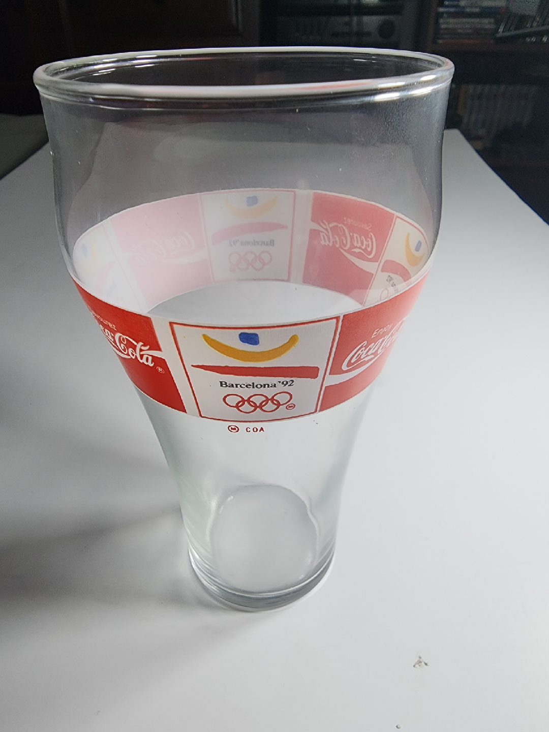 Coca-Cola Barcelona '92 Olympic Glass - photo 2