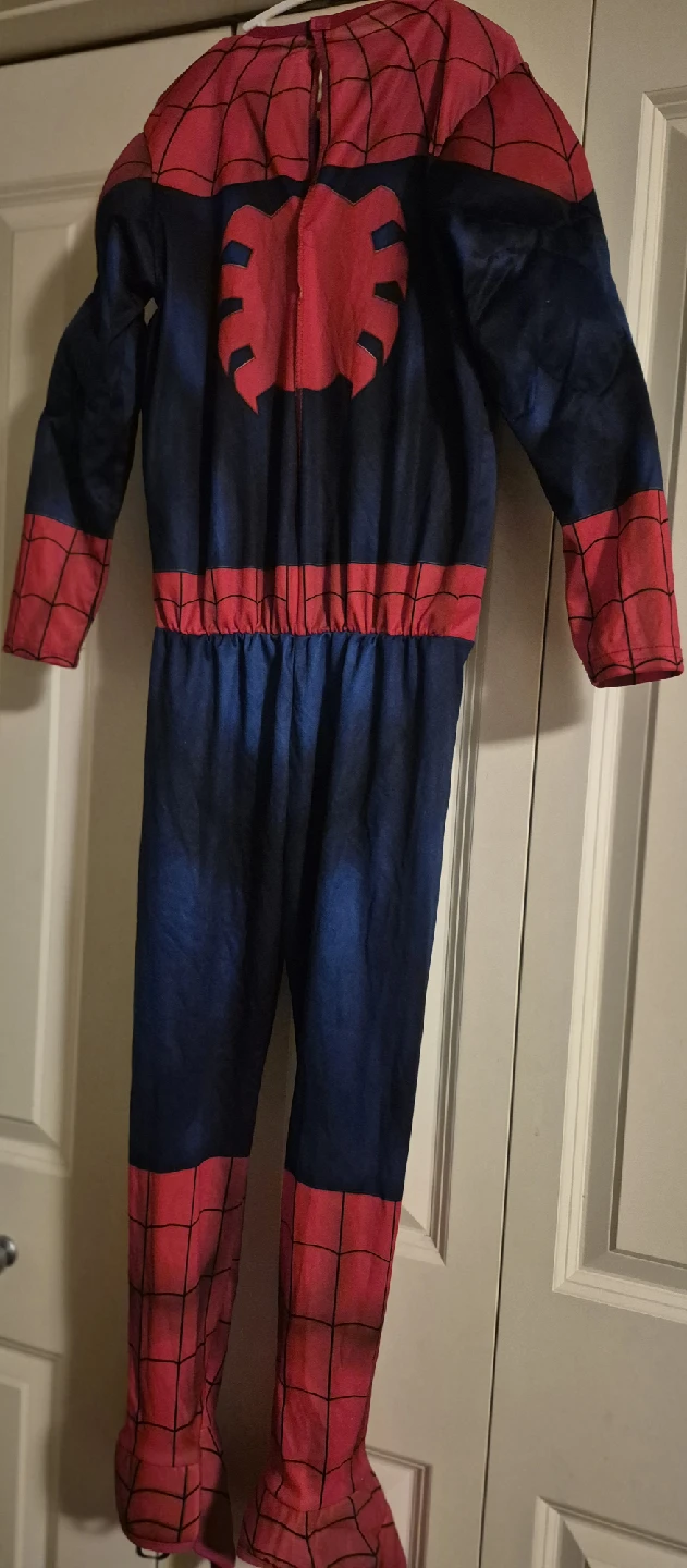 SpiderMan Costume, Size Medium - photo 2