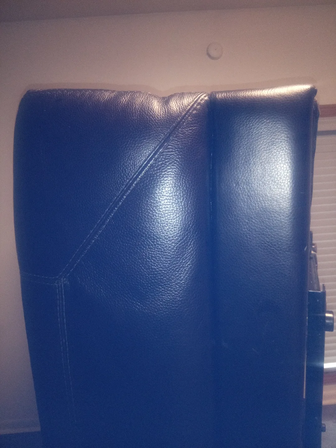 Leather Recliner Couch / Loveseat- Black image indicator(5)