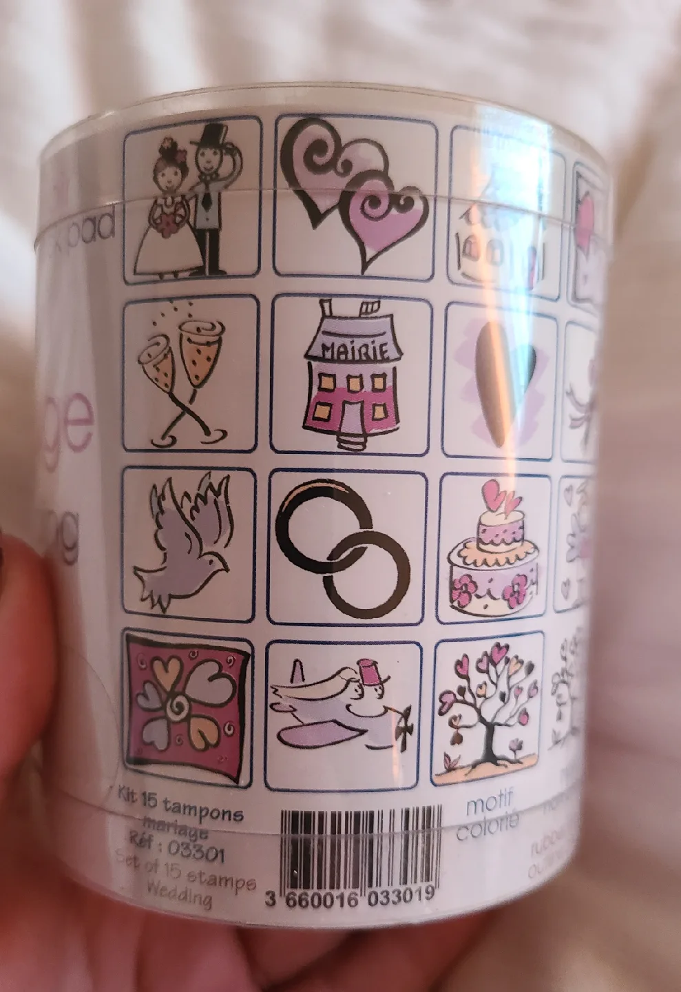 Wedding Stamp Kit - 15 Stamps image indicator(3)