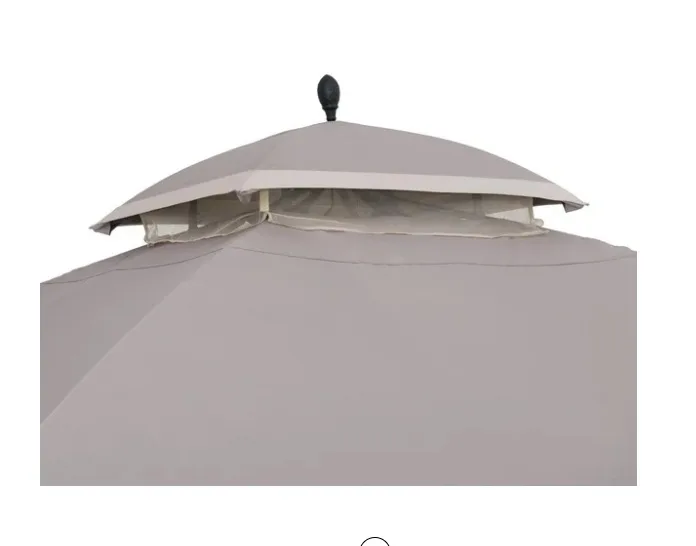 hometrends 10 ft. x 12 ft. Soft Top Gazebo image indicator(6)