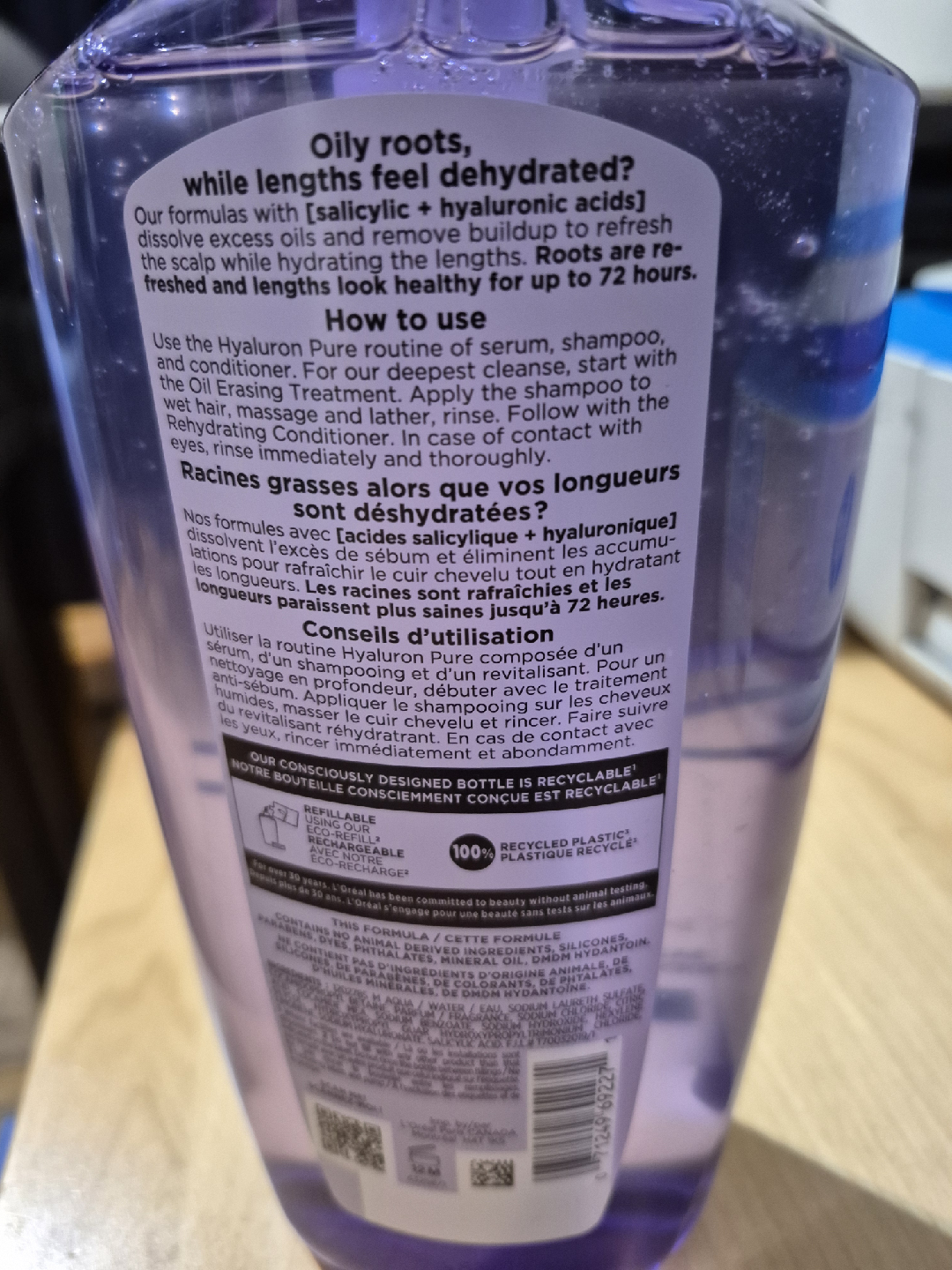 BN)L'Oreal Hyaluron Pure Shampoo - photo 2
