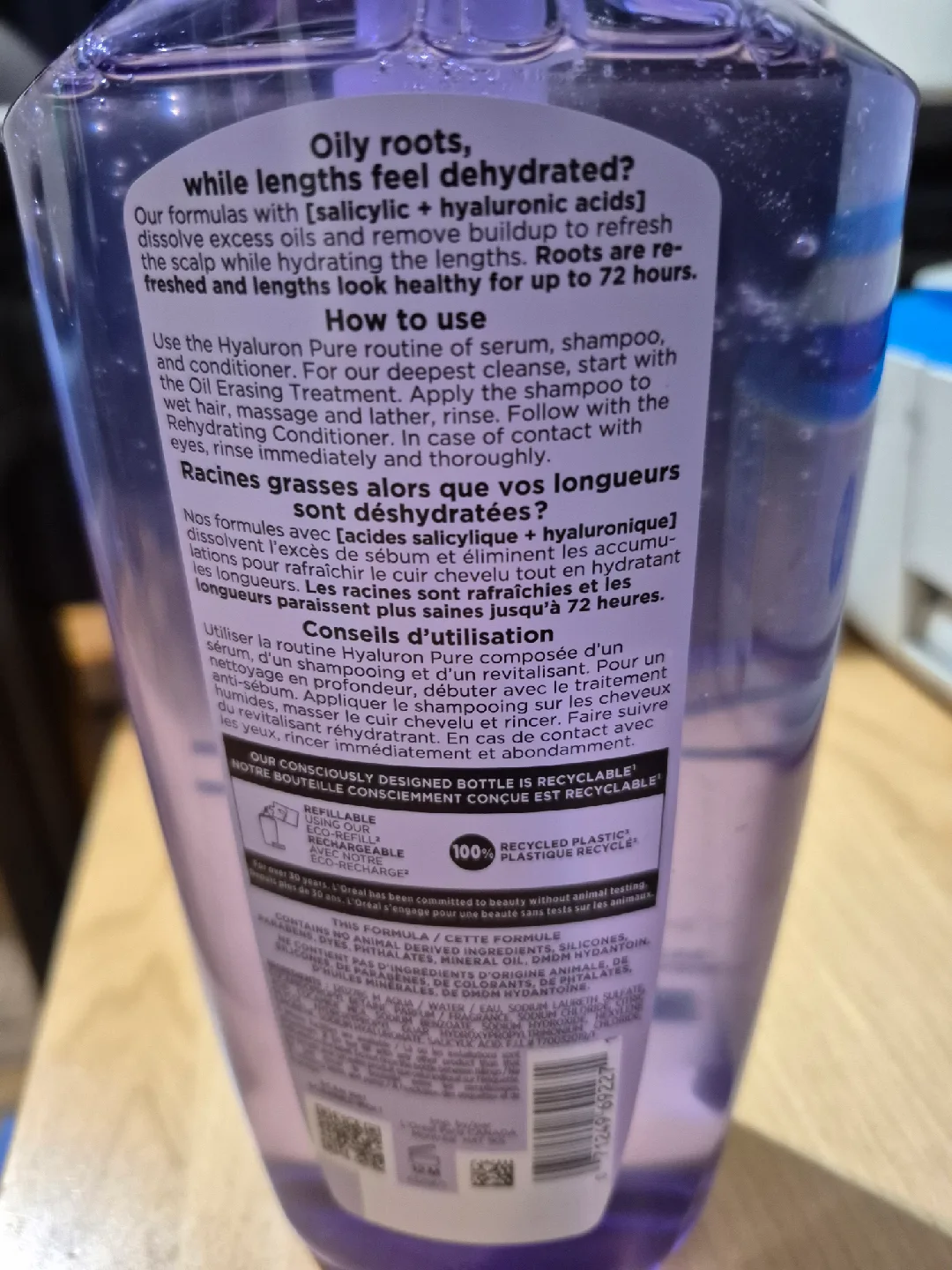 BN)L'Oreal Hyaluron Pure Shampoo image indicator(2)