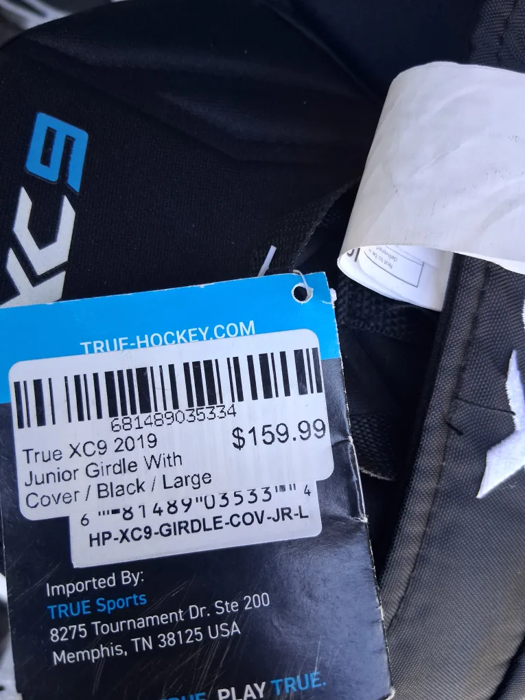 True XC9 Junior Hockey Girdle - Size Large image indicator(7)