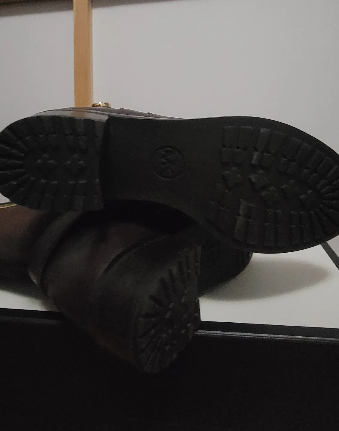 Michael Kors Brown Leather Knee High Boots image indicator(6)