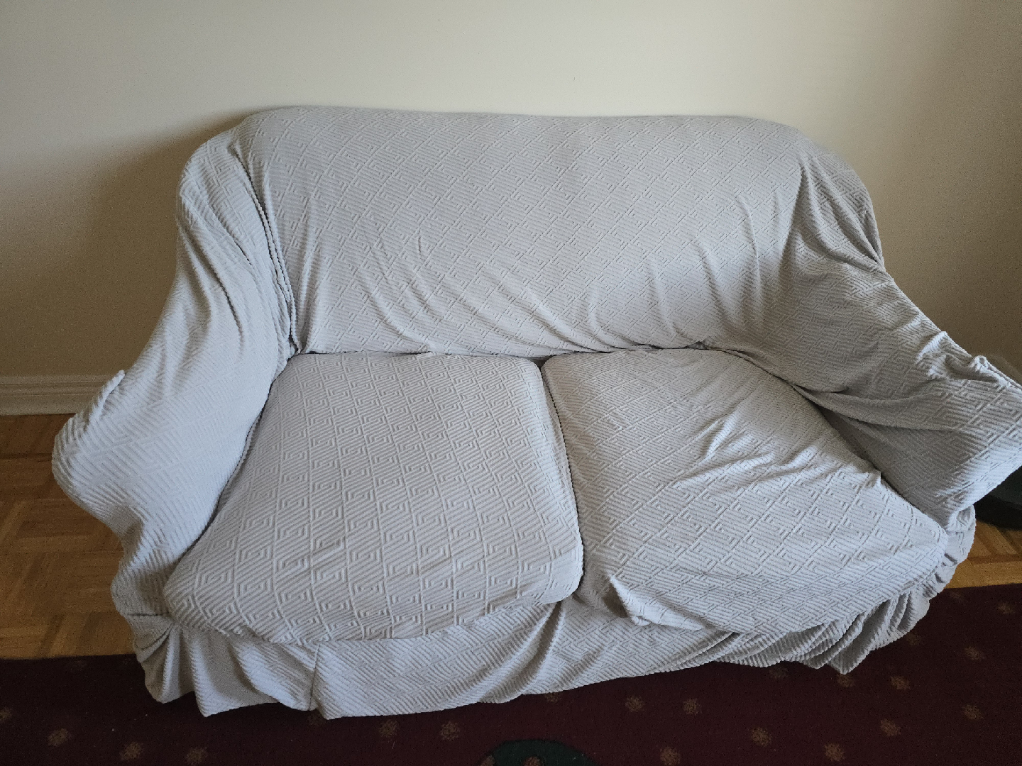 Dark Grey Sectional Sofa with Ottoman - photo 5