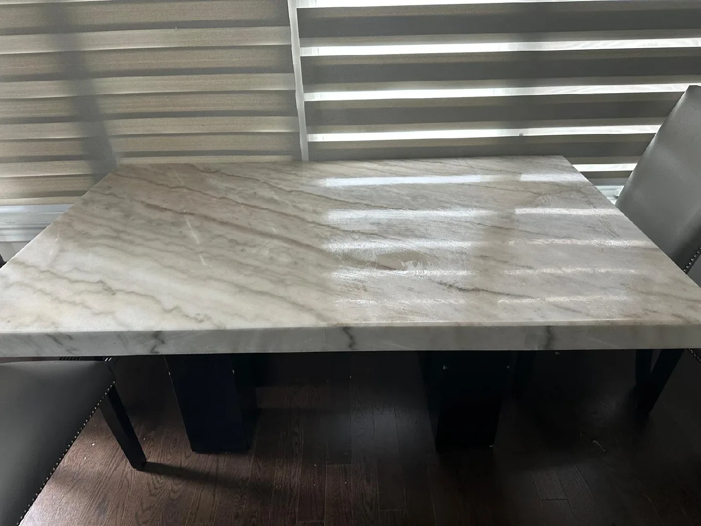 Marble Dining Table with Chairs image indicator(4)