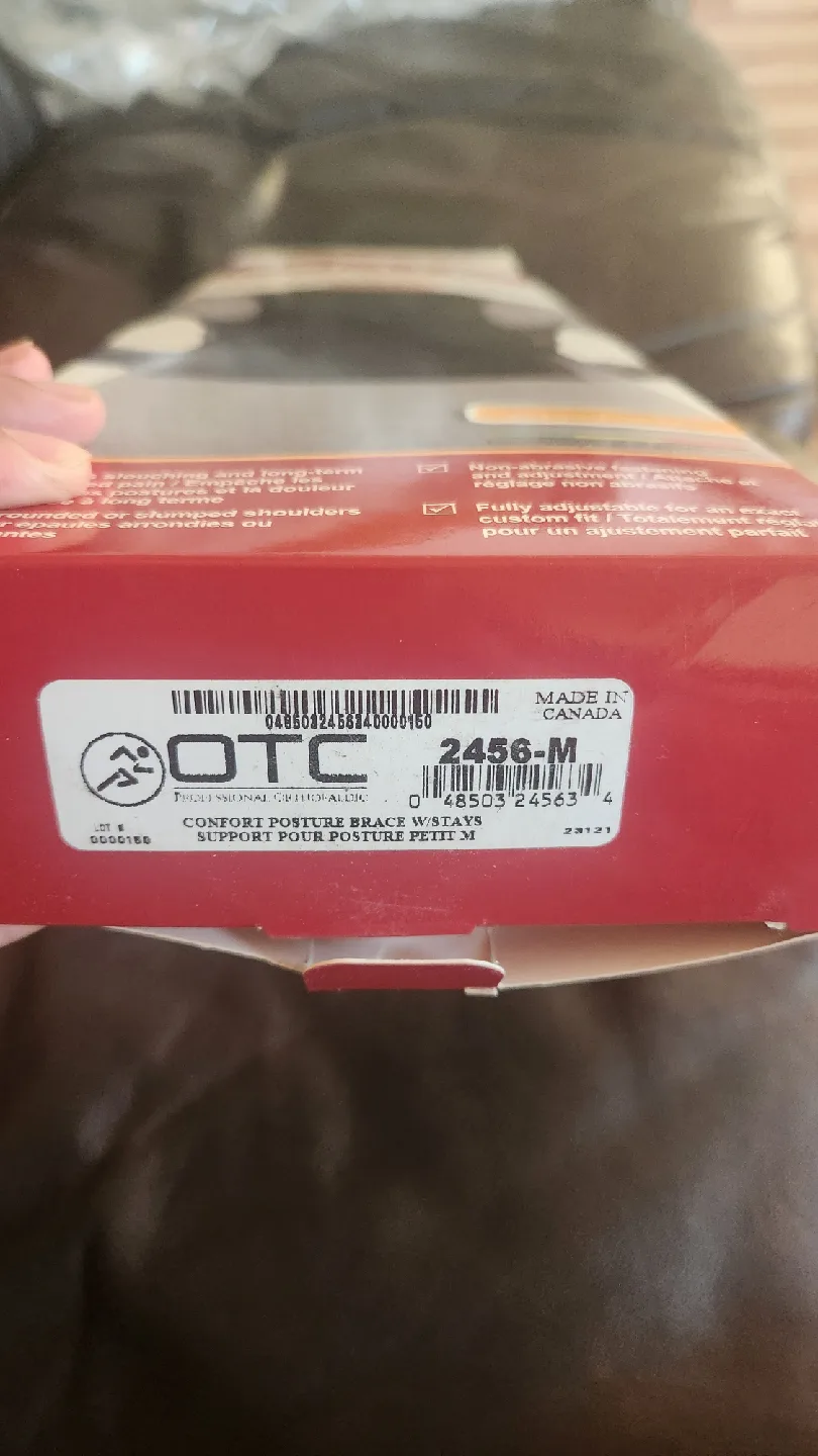 OTC Comfort Posture Brace with Rigid Stays - Size M image indicator(3)