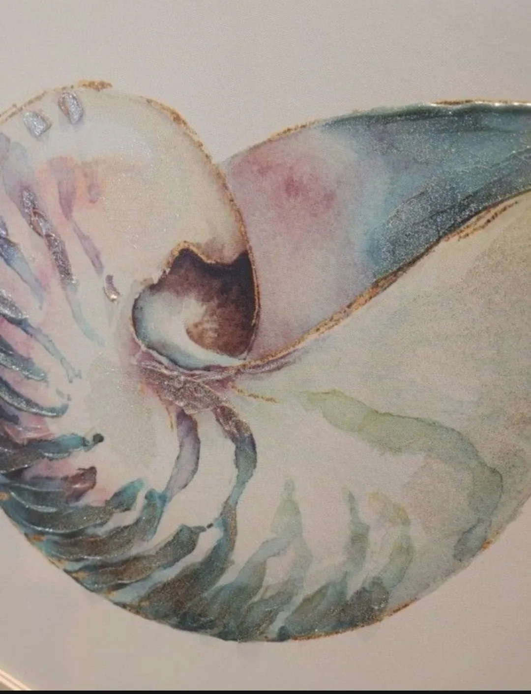 Framed Shell Painting on Canvas image indicator(4)