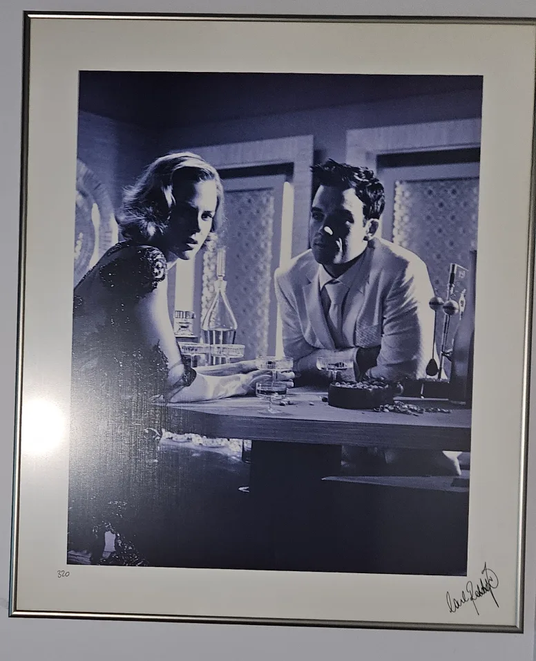 Robbie Williams Nicole Kidman Lithograph Poster RARE Numbered thumbnail