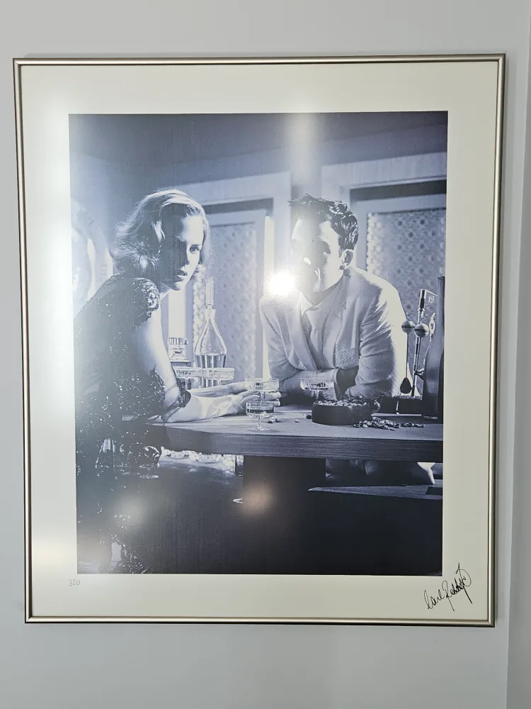 Robbie Williams Nicole Kidman Lithograph Poster RARE Numbered image indicator(2)