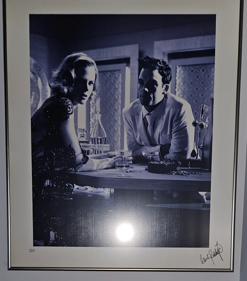 Robbie Williams Nicole Kidman Lithograph Poster RARE Numbered image indicator(5)