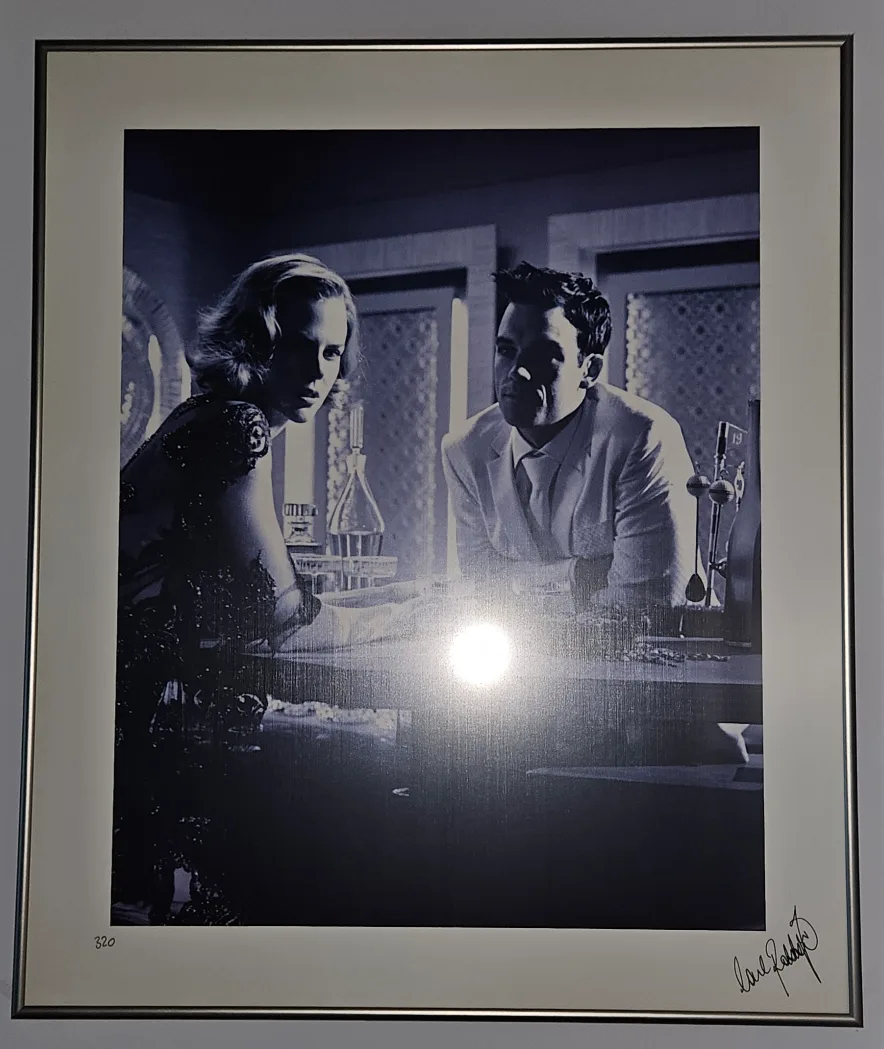 Robbie Williams Nicole Kidman Lithograph Poster RARE Numbered image indicator(6)