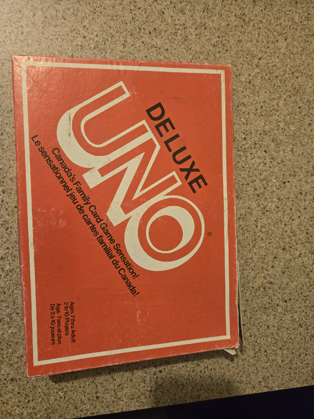 Vintage UNO Deluxe Card Game from 1979