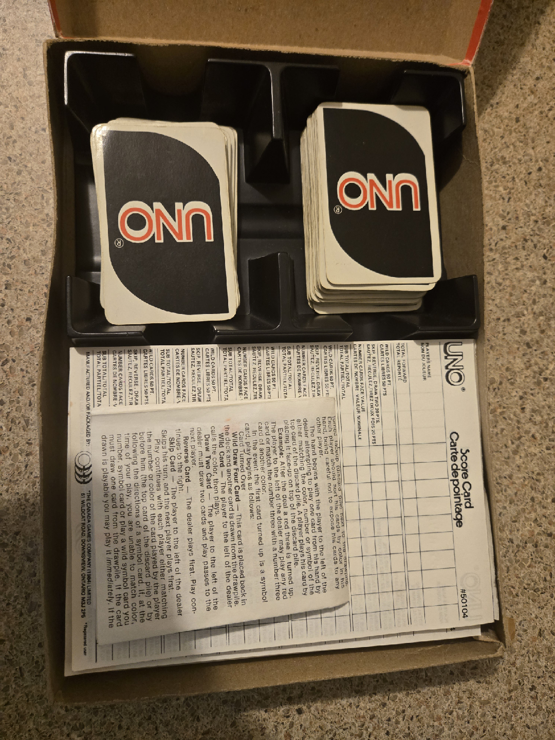 Vintage UNO Deluxe Card Game from 1979 - photo 2
